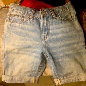 Boy Ralph Lauren polo Jean shorts